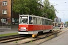 KTM-5 č. 111 na lince č. 1 v místě odpojování linky č. 3 - Daugavpils - 10. 6. 2009