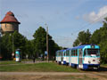 Souprava T3SU na lince č. 11 směr Mežaparks 16. 6. 2009