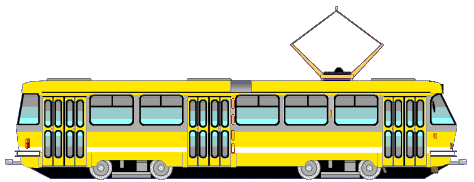 Současný nátěr plzeňských tramvají