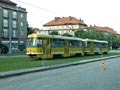Zavlažovače zavlažují aneb jediná plzeňská tramvajová myčka v akci 3. 7. 2006