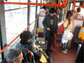 Dobr� n�lada v p�edvolebn� tramvaji Balb�novi poetick� strany 10. 10. 2008, foto: J. Rieger
