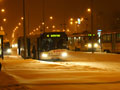 Autobus n�hradn� dopravy - Solaris �. 508 p�ijel na Ko�utku  1. 12. 2010