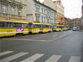 Odklon�n� tramvaje Palack�ho ulic� po dobu odstra�ov�n� nehody v sadech P�tat�ic�tn�k� 10. 5. 2010