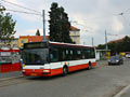 Citybus č. 445 na výlukové lince č. 1A na náměstí Milady Horákové 28. 7. 2011