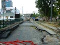 Rekonstrukce kolejiště na mostě přes Mlýnskou strouhu  8. 9. 2014
