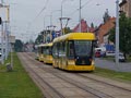 Astra č. 303 zastavila tramvajový provoz na Karlovarské třídě 10. 6. 2015