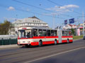 Historický trolejbus 15Tr č. 414 na mostě U Jána 7. 5. 2016