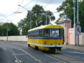 Omezená rychlost tramvaj na Mikulášském náměstí 24. 5. 2020