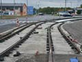 Rekonstrukce tramvajové trati na Plaské v Bolevci 1. 10. 2021