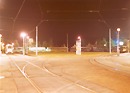 Vozy odstavené na Košutce v noci z 17. na 18. 8. 2001