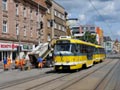 Souprava 320+256 na Chodském náměstí 9. 8. 2024