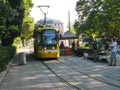 Vario LFR.S č. 342 U Zvonu při výluce 25. 7. 2026