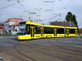 40T č. 387 na výjezdu z Mozartovy ulice 18. 10. 2026